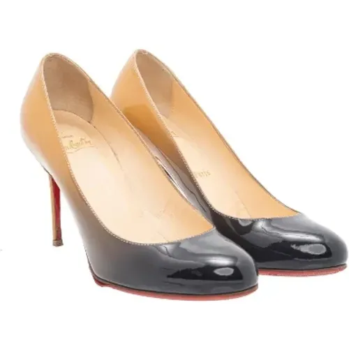 Pre-owned Leather heels , female, Sizes: 4 UK - Christian Louboutin Pre-owned - Modalova