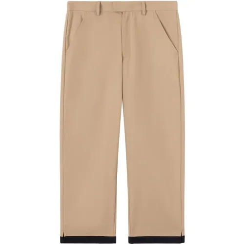 Cuff Detail Trousers , male, Sizes: L, M - Palm Angels - Modalova