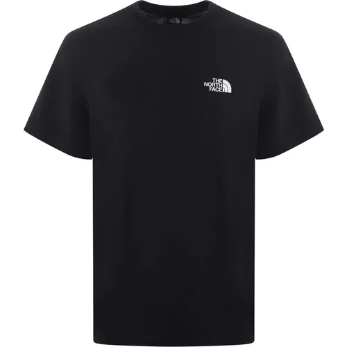 Einfaches Dome Logo Baumwoll-T-Shirt , Herren, Größe: XL - The North Face - Modalova