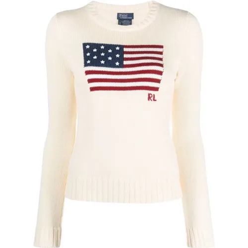 Weiße Sweatshirt Aw23 Damenbekleidung - Ralph Lauren - Modalova