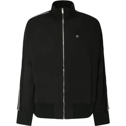 Technical Jersey Track Jacket , male, Sizes: L - Givenchy - Modalova