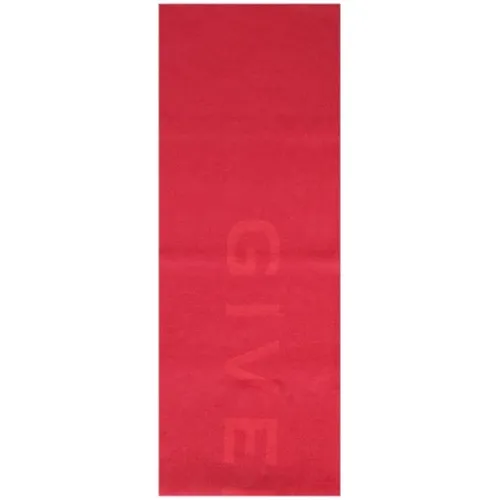 Double Face Scarf with Contrast Logo , male, Sizes: ONE SIZE - Givenchy - Modalova