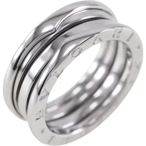 Pre-owned Silver rings , female, Sizes: ONE SIZE - Bvlgari Vintage - Modalova