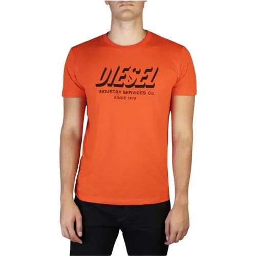 T-Shirts , Herren, Größe: S - Diesel - Modalova
