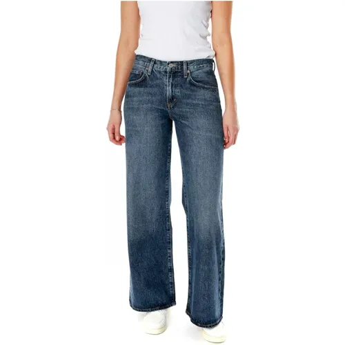 Clara Flare Fit Jeans , Damen, Größe: W31 - Agolde - Modalova