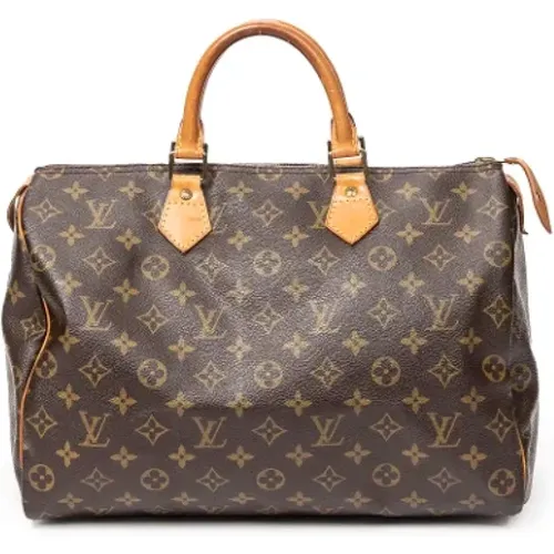 Pre-owned Coated canvas handbags , female, Sizes: ONE SIZE - Louis Vuitton Vintage - Modalova