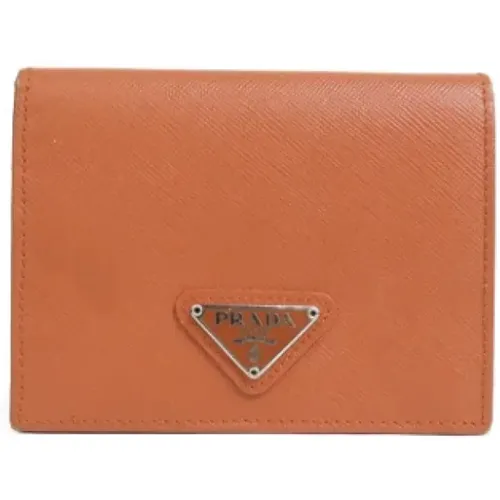 Pre-owned Leather wallets , female, Sizes: ONE SIZE - Prada Vintage - Modalova