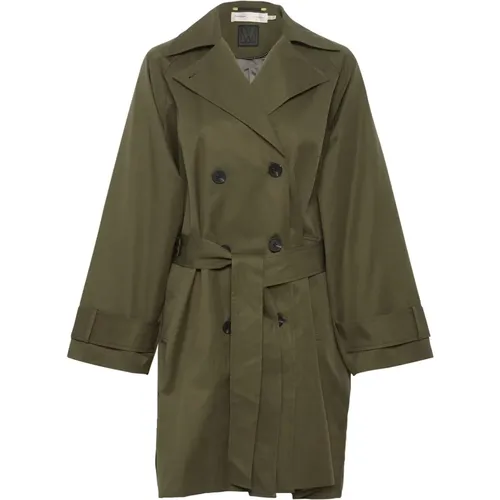 Stilvoller Timonaiw Trenchcoat in Beetle , Damen, Größe: S - InWear - Modalova