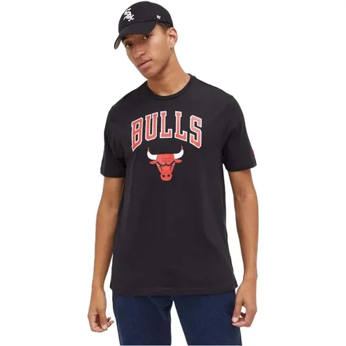 Chicago Bulls T-shirt , Herren, Größe: M - new era - Modalova