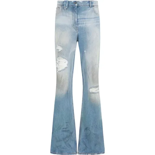 Denim Wide Leg Jeans , female, Sizes: L - EgonLab - Modalova