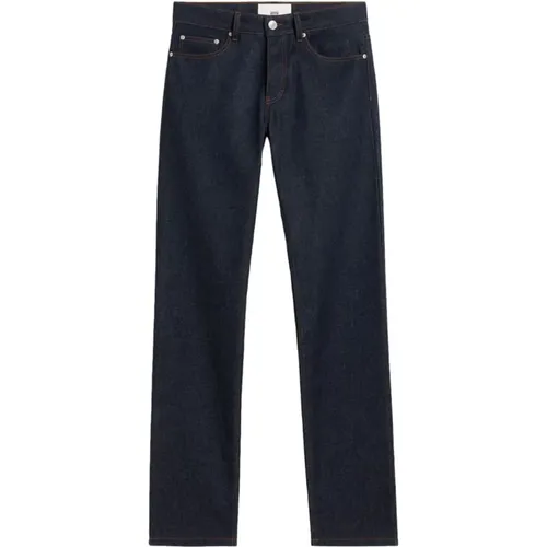 Denim Classic Five-Pocket Jeans , male, Sizes: W30, W31 - Ami Paris - Modalova