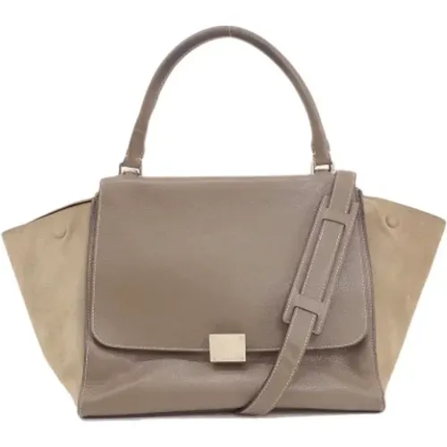 Pre-owned Leather celine-bags , female, Sizes: ONE SIZE - Celine Vintage - Modalova