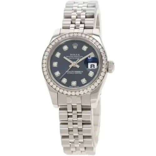 Pre-owned Metal watches , female, Sizes: ONE SIZE - Rolex Vintage - Modalova