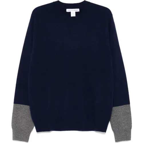 Farbblock Pullover , Herren, Größe: M - Comme des Garçons - Modalova