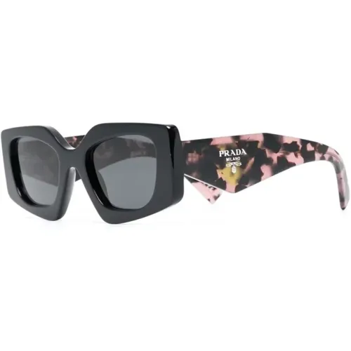 Schwarze Sonnenbrille mit Original-Etui,Sunglasses - Prada - Modalova