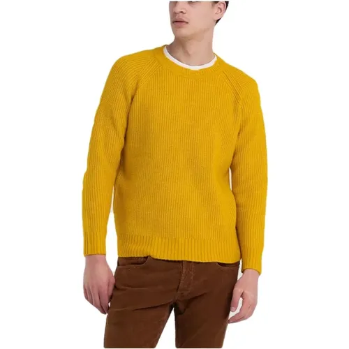 Wool Sweater , male, Sizes: L - Replay - Modalova