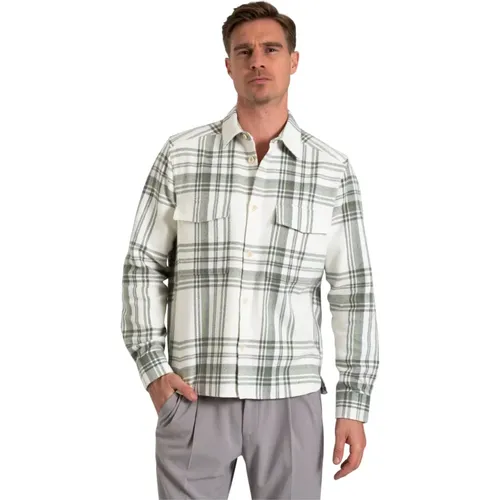 Baumwoll Overshirt , Herren, Größe: XL - drykorn - Modalova