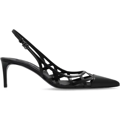 Leder High Heels Dolce & Gabbana - Dolce & Gabbana - Modalova