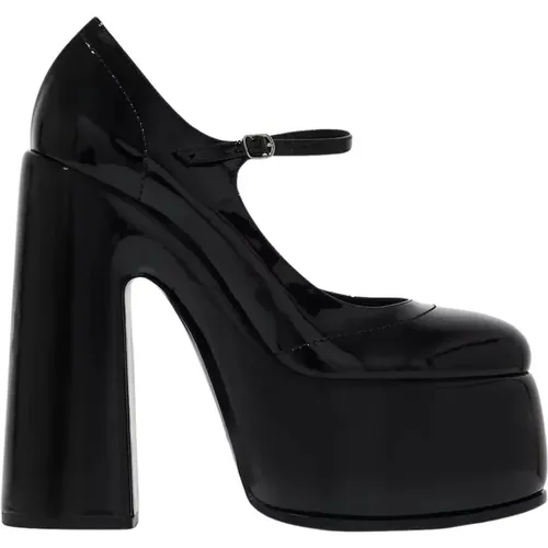 Mary Jane Wedge Heels , female, Sizes: 6 1/2 UK, 7 UK - Casadei - Modalova