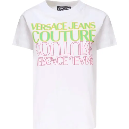 T-shirts and Polos , female, Sizes: M, XS, XL, L, S - Versace Jeans Couture - Modalova