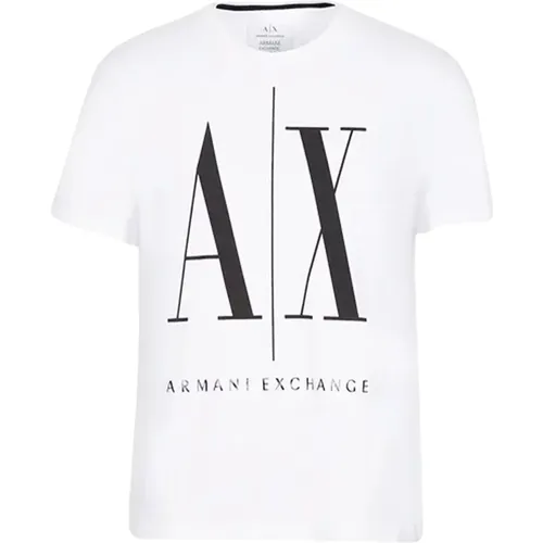 Legacy Logo Tee , male, Sizes: XL, M, S, L, 2XL - Armani Exchange - Modalova