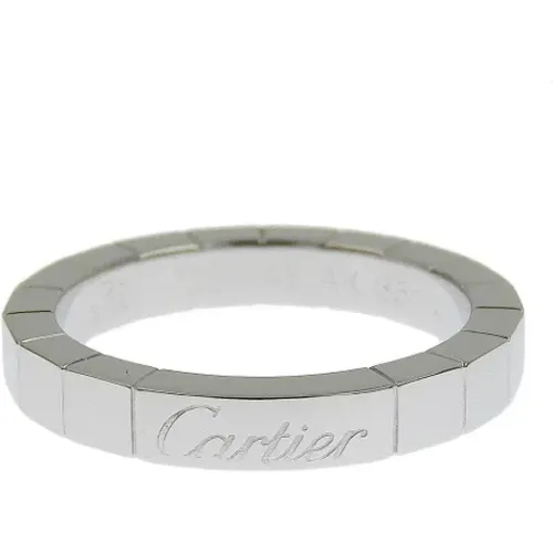 Pre-owned White Gold rings , female, Sizes: ONE SIZE - Cartier Vintage - Modalova