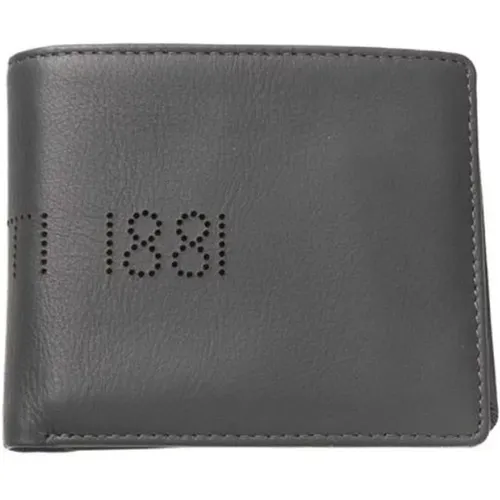 Logo Leather Wallet , male, Sizes: ONE SIZE - Cerruti 1881 - Modalova