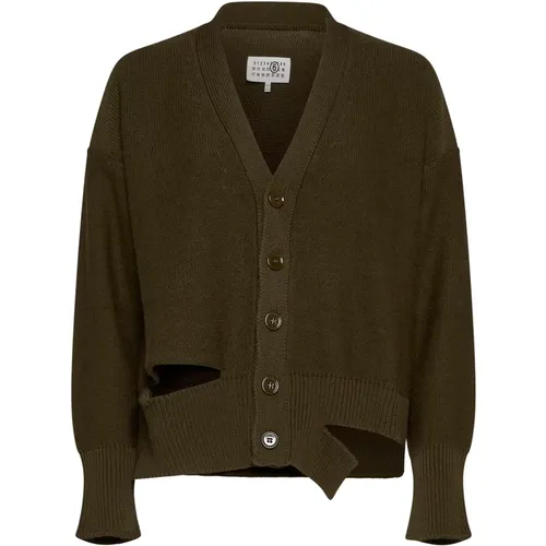 Stylish Sweaters Collection , female, Sizes: S, M - MM6 Maison Margiela - Modalova