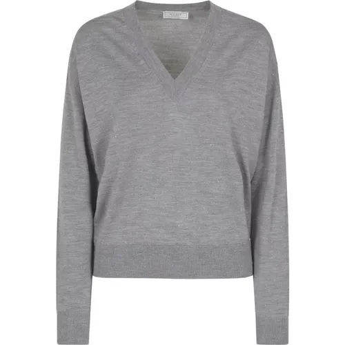 Damen Strickpullover , Damen, Größe: L - PESERICO - Modalova