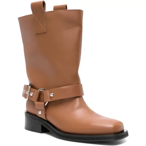 S2192 Boots , female, Sizes: 8 UK, 6 UK, 3 UK, 5 UK, 7 UK, 4 UK - Ganni - Modalova