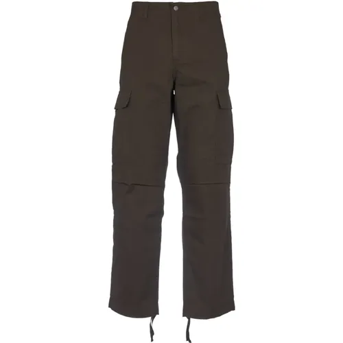 Regular Cargo Trousers , male, Sizes: W34, W32, W31, W36, W30 - Carhartt WIP - Modalova