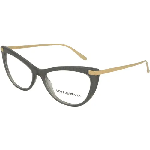 Glamour Cat Eye Gles , female, Sizes: 55 MM - Dolce & Gabbana - Modalova