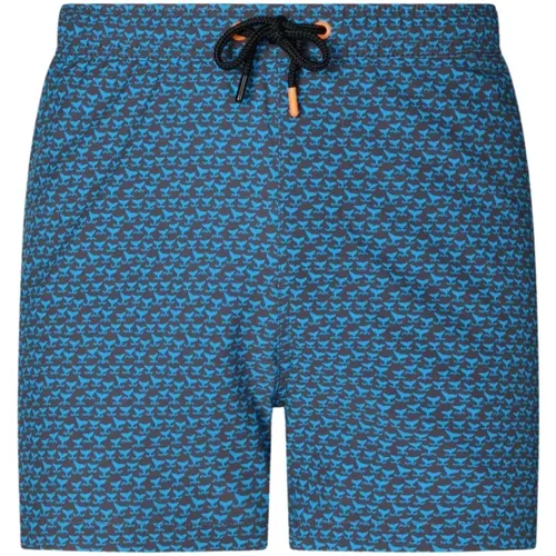 Herren Ademir Badehose mit Bunter Druck , Herren, Größe: XL - Save The Duck - Modalova