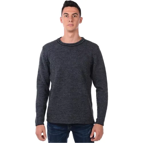 Einfacher Sweater Pullover , Herren, Größe: S - Daniele Alessandrini - Modalova