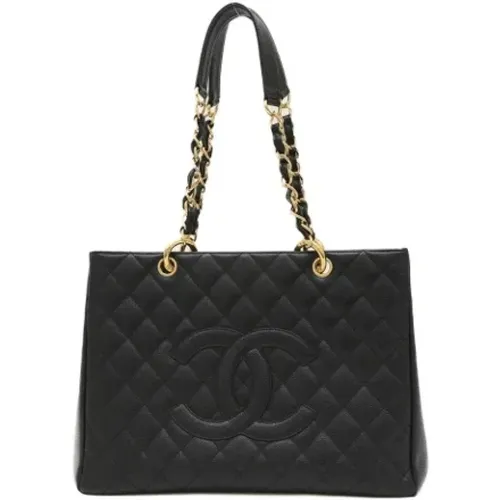 Pre-owned Leather totes , female, Sizes: ONE SIZE - Chanel Vintage - Modalova