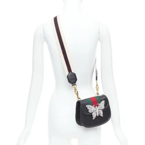 Pre-owned Leather shoulder-bags , female, Sizes: ONE SIZE - Gucci Vintage - Modalova