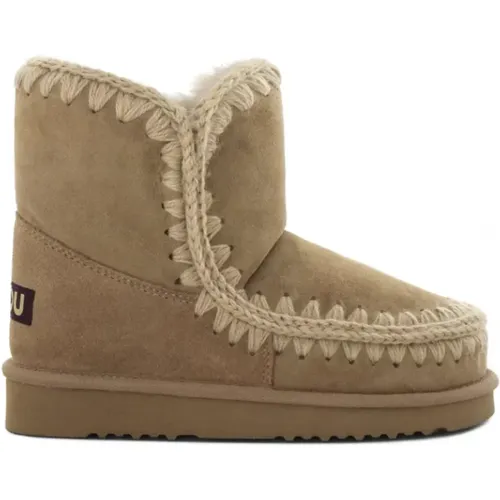 Handgefertigte Eskimo 18 Echte Schaffellstiefel , Damen, Größe: 41 EU - Mou - Modalova