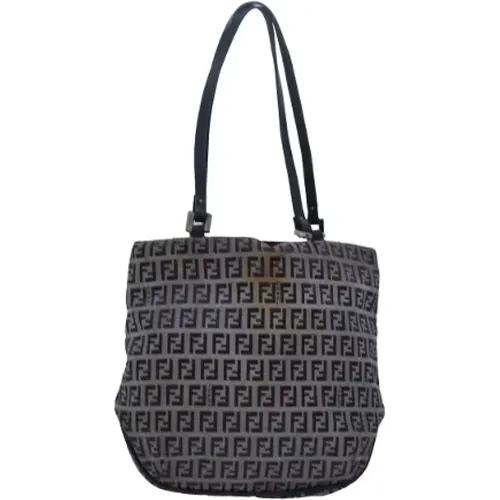 Pre-owned Canvas handbags , female, Sizes: ONE SIZE - Fendi Vintage - Modalova