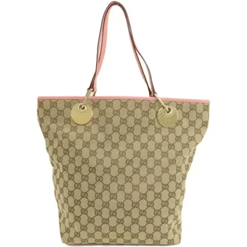 Pre-owned Canvas totes , female, Sizes: ONE SIZE - Gucci Vintage - Modalova