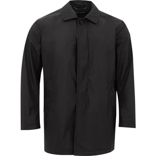 Technical Trench Coat with Button Closure , male, Sizes: M - Dolce & Gabbana - Modalova