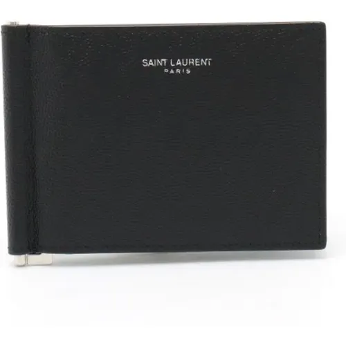 Pre-owned Leather wallets , male, Sizes: ONE SIZE - Yves Saint Laurent Vintage - Modalova