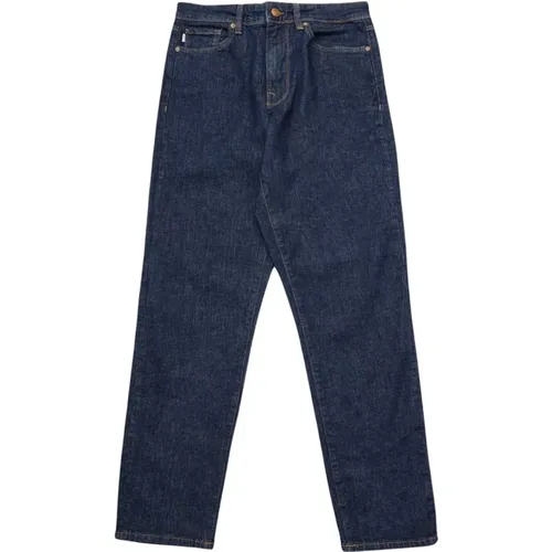 Tapered Denim Jeans in Blau - Selected Homme - Modalova