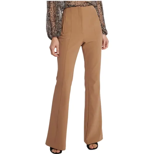 Trousers Camel , female, Sizes: S, 2XS - Veronica Beard - Modalova