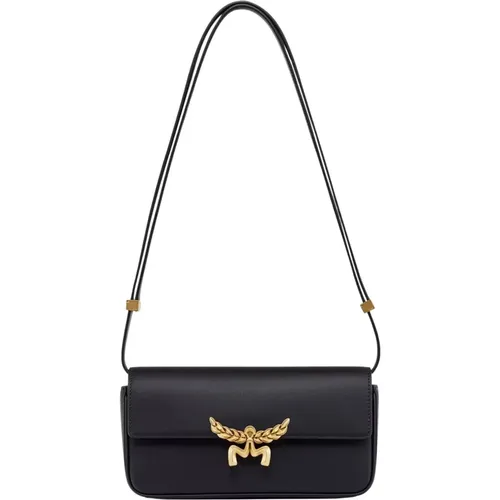 Shoulder Bag Laurel Emblem , female, Sizes: ONE SIZE - MCM - Modalova