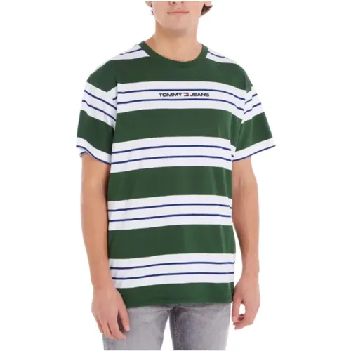 Relax Bold Stripe Kurzarm T-Shirt - Tommy Hilfiger - Modalova