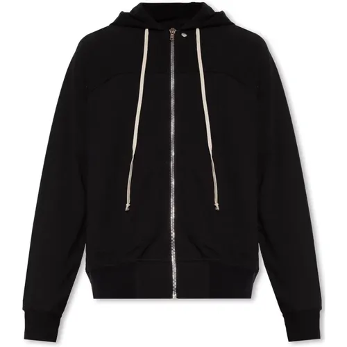 Relaxed-fitting hoodie , male, Sizes: XL, M, S, 2XL - Rick Owens - Modalova