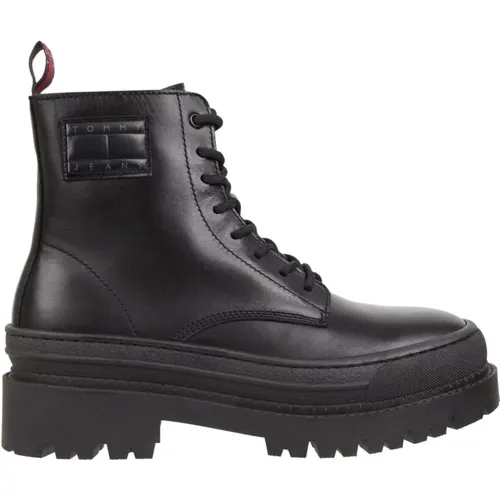 Lace-Up Ankle Boots , male, Sizes: 11 UK, 9 UK, 10 UK, 7 UK, 8 UK, 12 UK - Tommy Jeans - Modalova