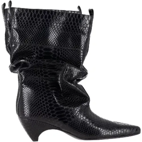 Pre-owned Leder boots , Damen, Größe: 38 EU - Stella McCartney Pre-owned - Modalova