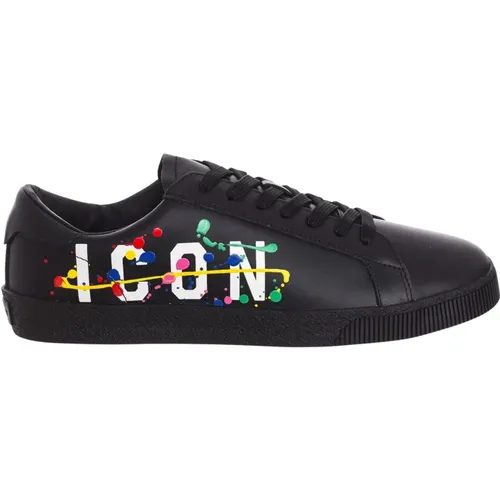 Niedrige Sportliche Sneakers - Dsquared2 - Modalova