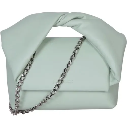 Leather Bag with Magnetic Fastening , female, Sizes: ONE SIZE - JW Anderson - Modalova